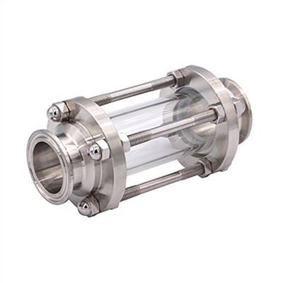 Paslanmaz Çelik Tri Kelepçe Sıhhi Görüş Camı 1.5"